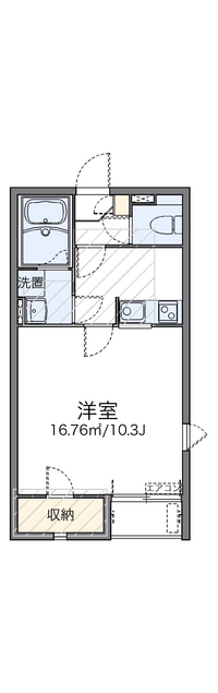 レオネクストブルーメハイム 間取り図