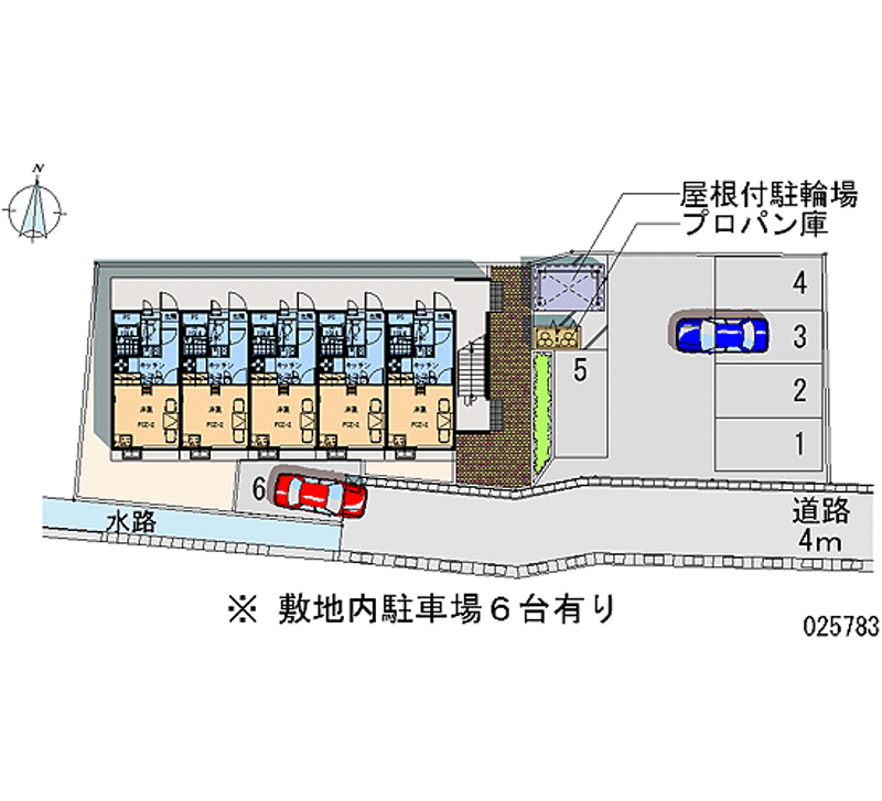 25783 Monthly parking lot