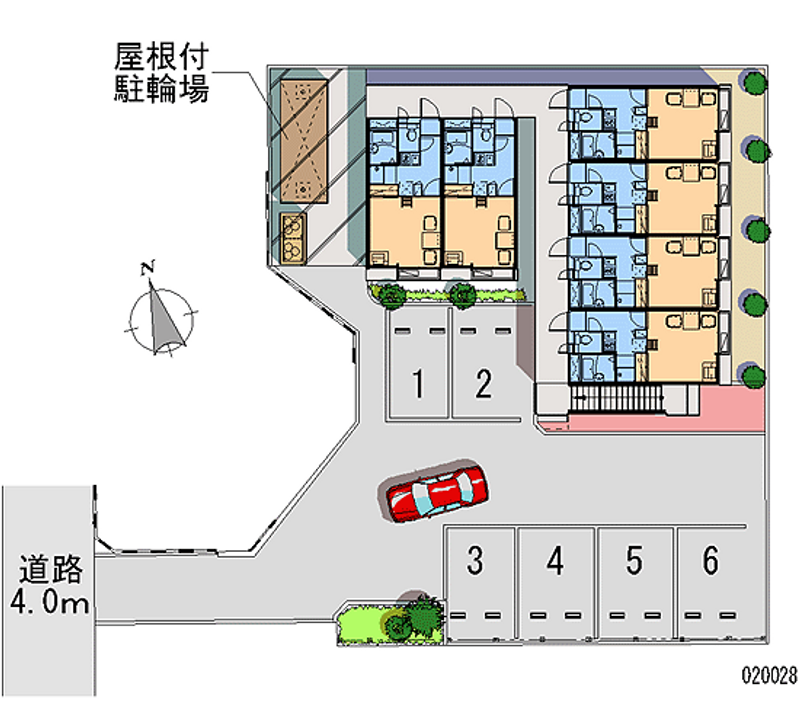 レオパレスＡＳＡＨＩ 月極駐車場