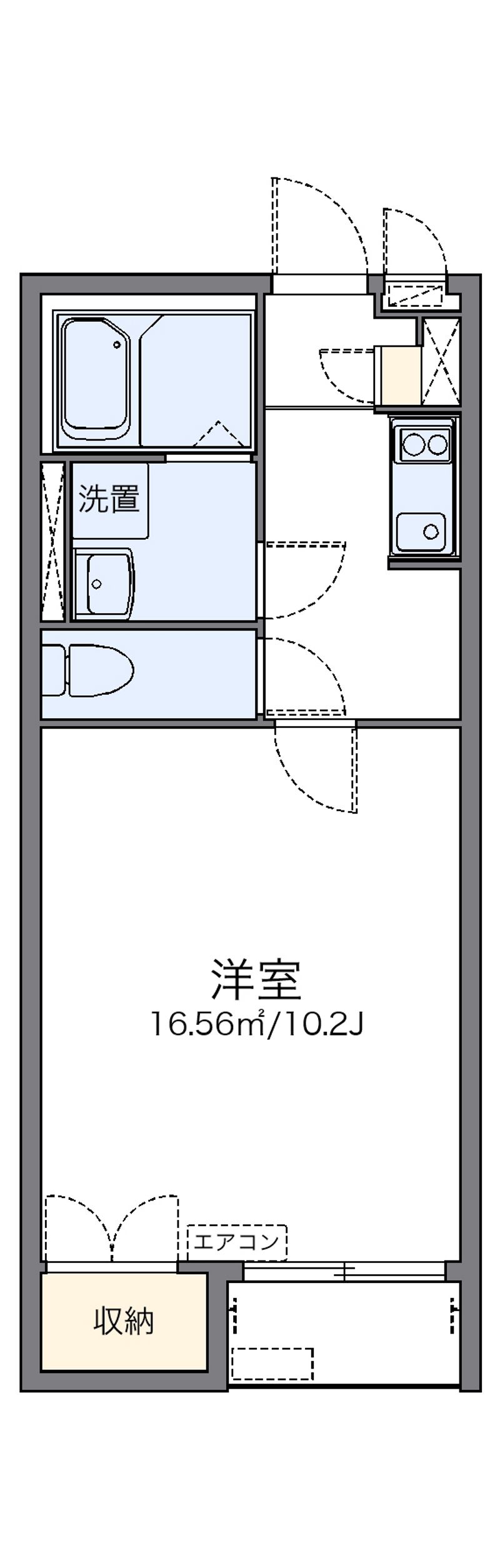 レオネクストシュエット　パトリ 間取図