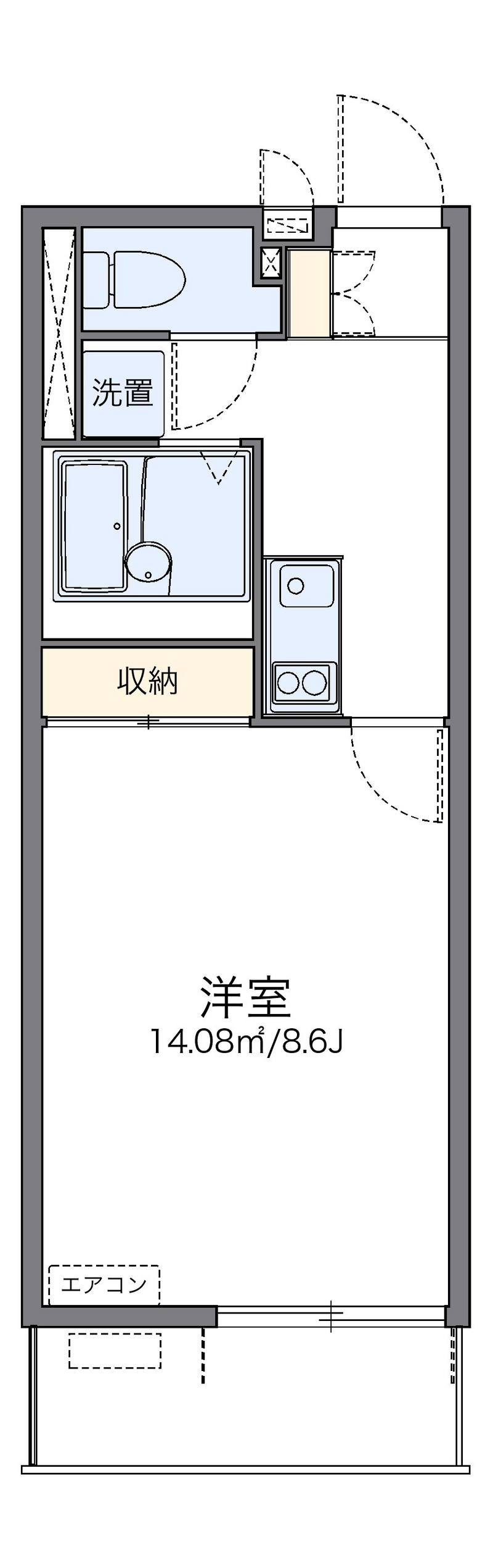 レオネクスト和光 間取図
