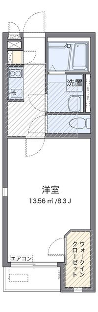ミランダ桜荘 間取り図