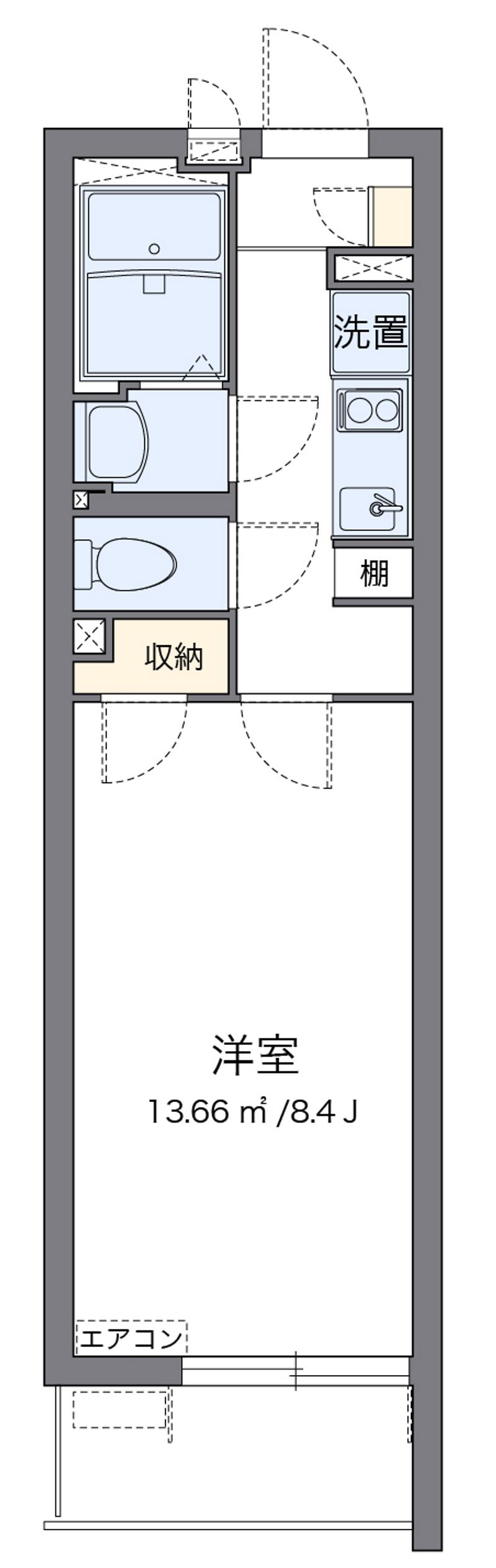 クレイノオリーブハウス　ネオⅡ 間取図