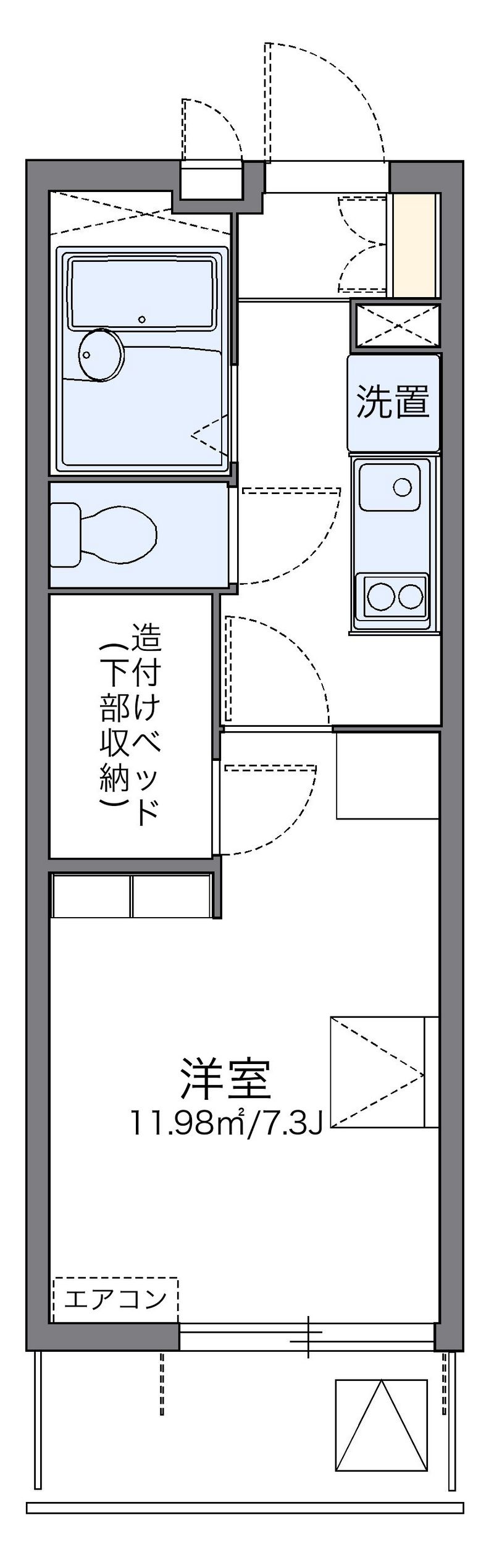 レオパレスＡ 間取り