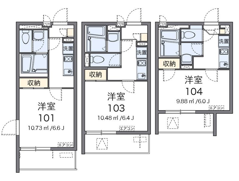 クレイノクレージュ柳原 間取図