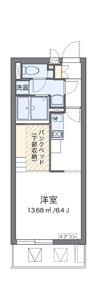 ミランダアヴェニール 間取り図