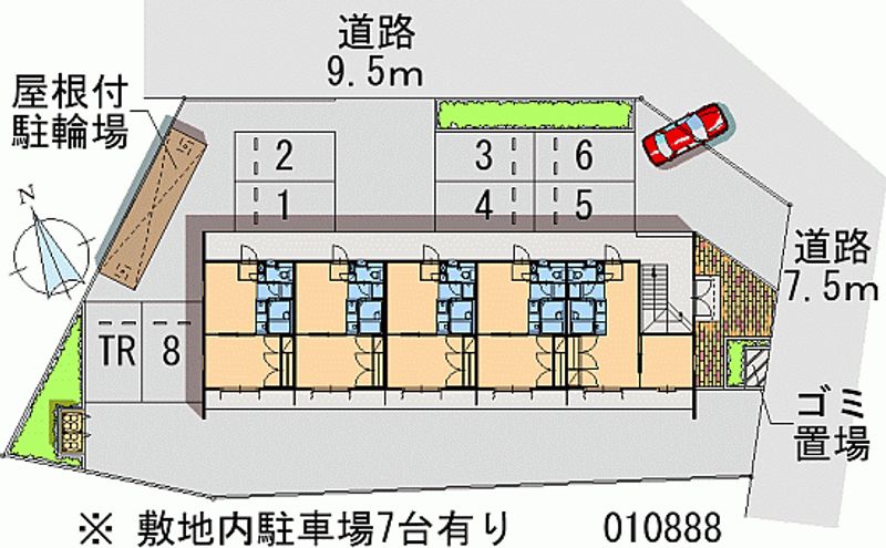 10888月租停車場