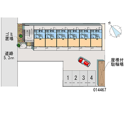 14467 Monthly parking lot