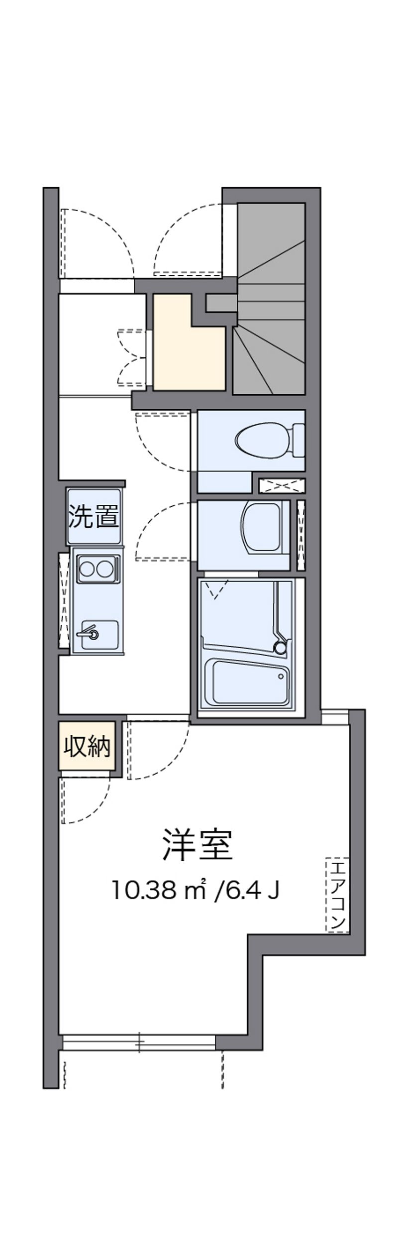 クレイノソルジェンテ 間取図