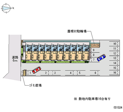 31524 Monthly parking lot