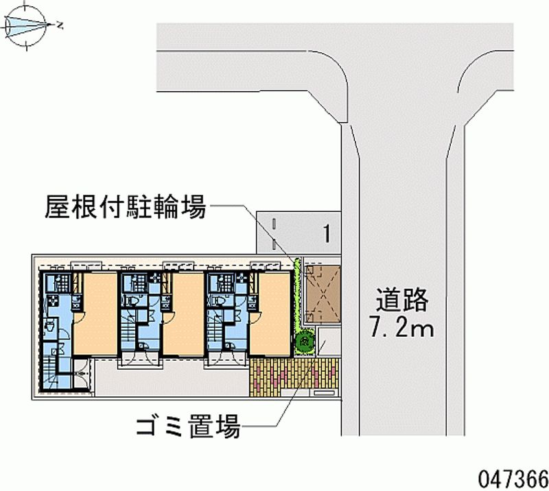 レオネクスト向島 区画図