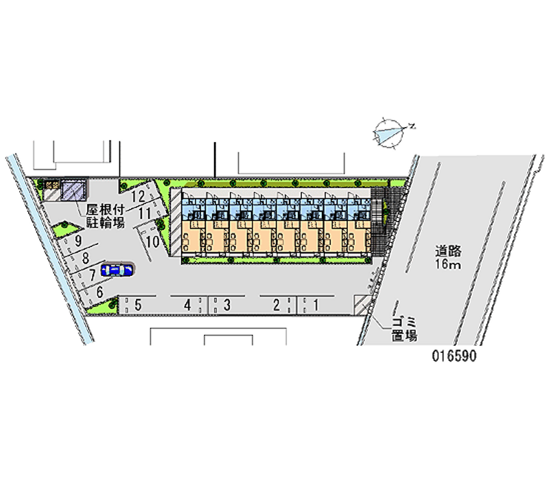 16590月租停車場