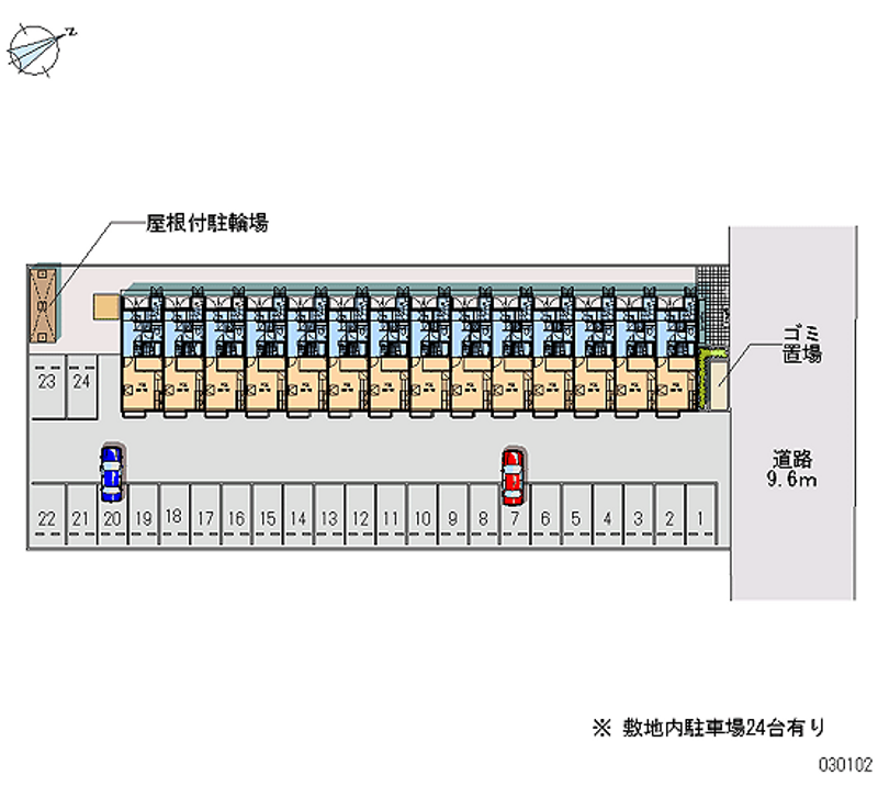 30102 bãi đậu xe hàng tháng