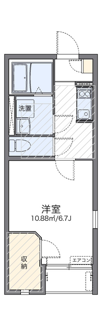 レオネクストクレールⅡ 間取り図