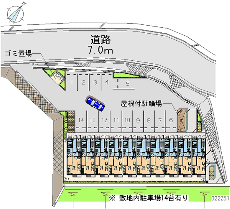 レオパレス眺望 共用部分