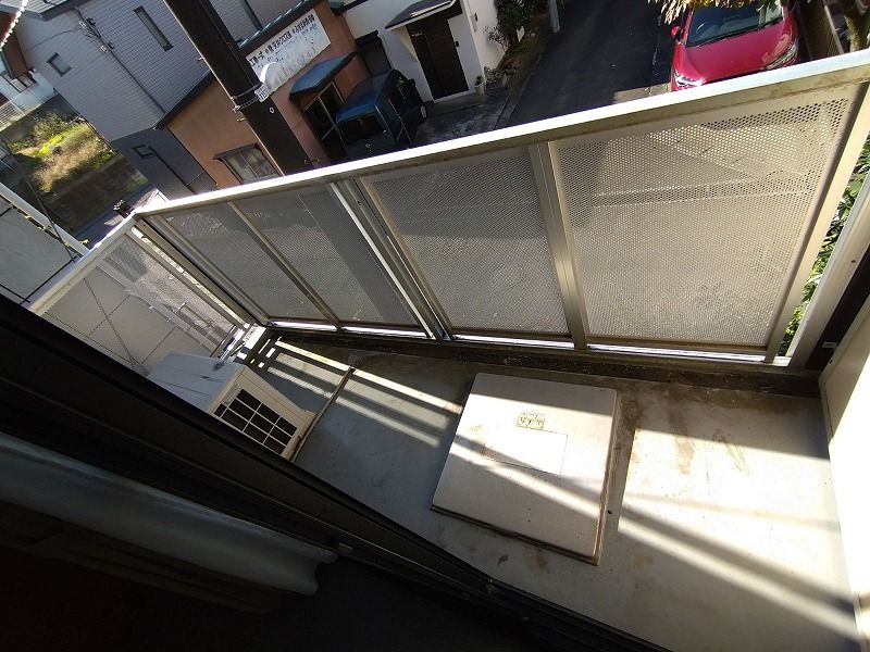 レオパレスグリーンパークアオキ バルコニー