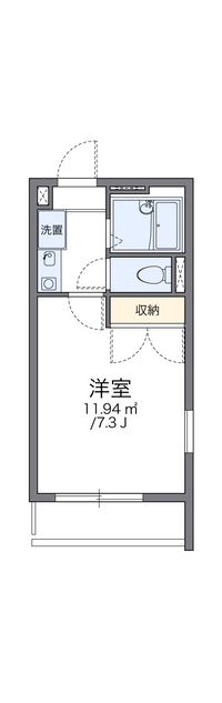 レオパレスＡＳＡＧＡⅠ 間取り図