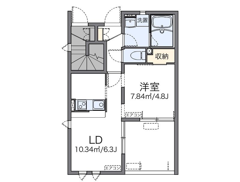 LEONEXT Matsuno Tomi II Floor plan