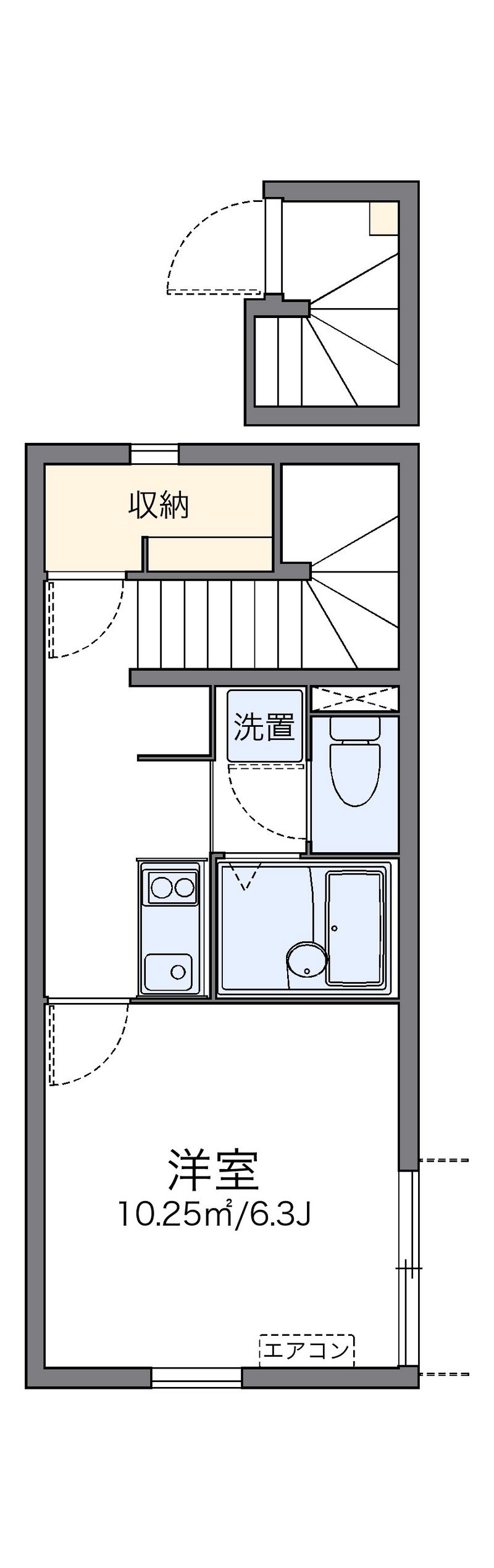 レオネクストもちの木 間取り