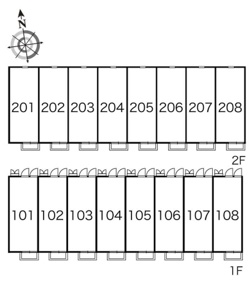 レオパレスＰｒｏｓｐｅｒ 間取配置図