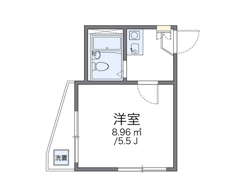レオパレス蒲田第８ 間取図