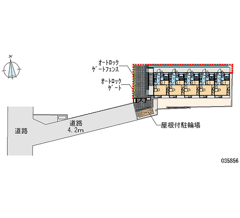 レオパレスピアネータ 区画図