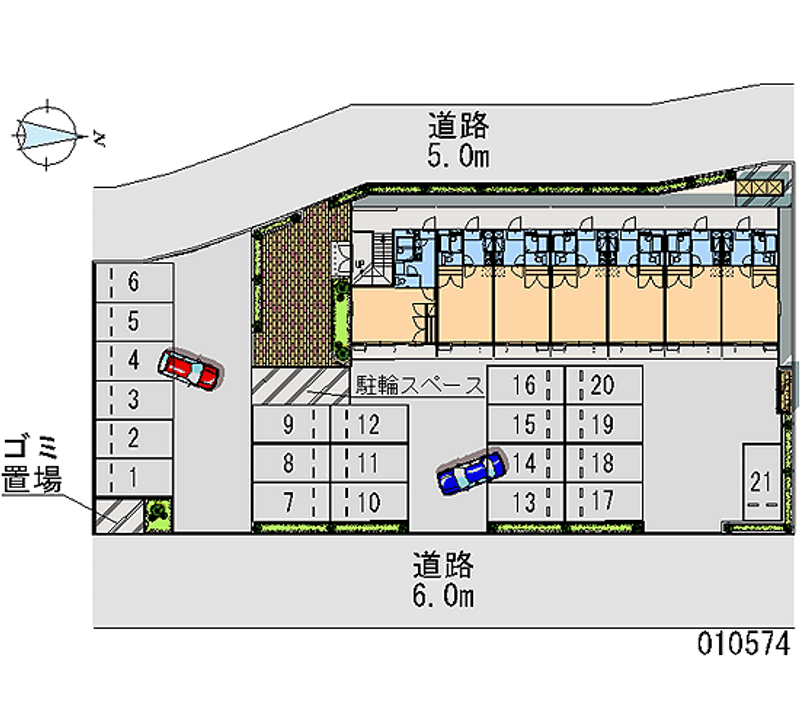 10574 Monthly parking lot