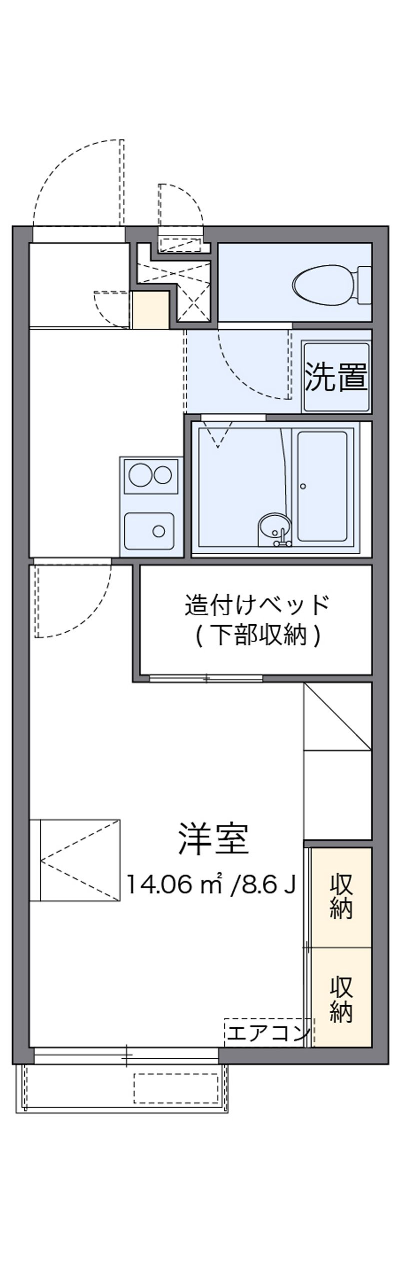 レオパレスａｒｏｍａ 間取図