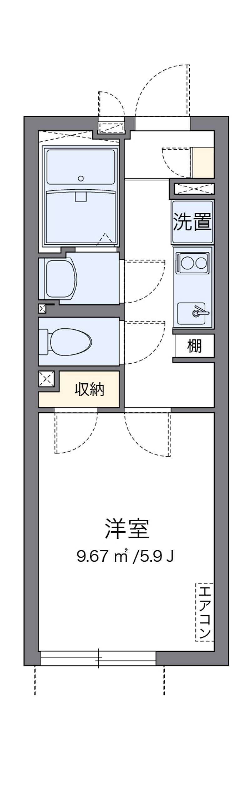 クレイノＢｕｏｎｏ 間取り