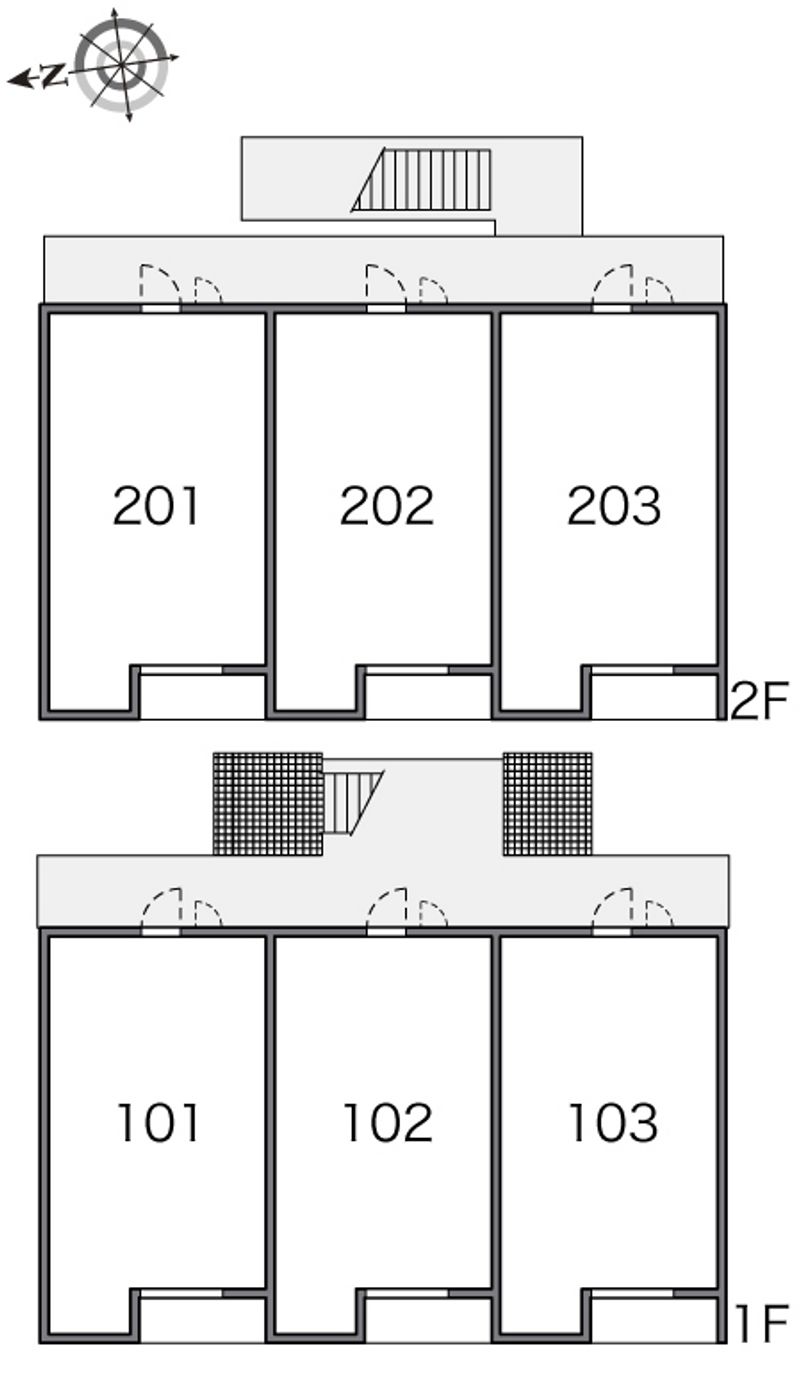 レオネクストディアコート京田辺 間取配置図
