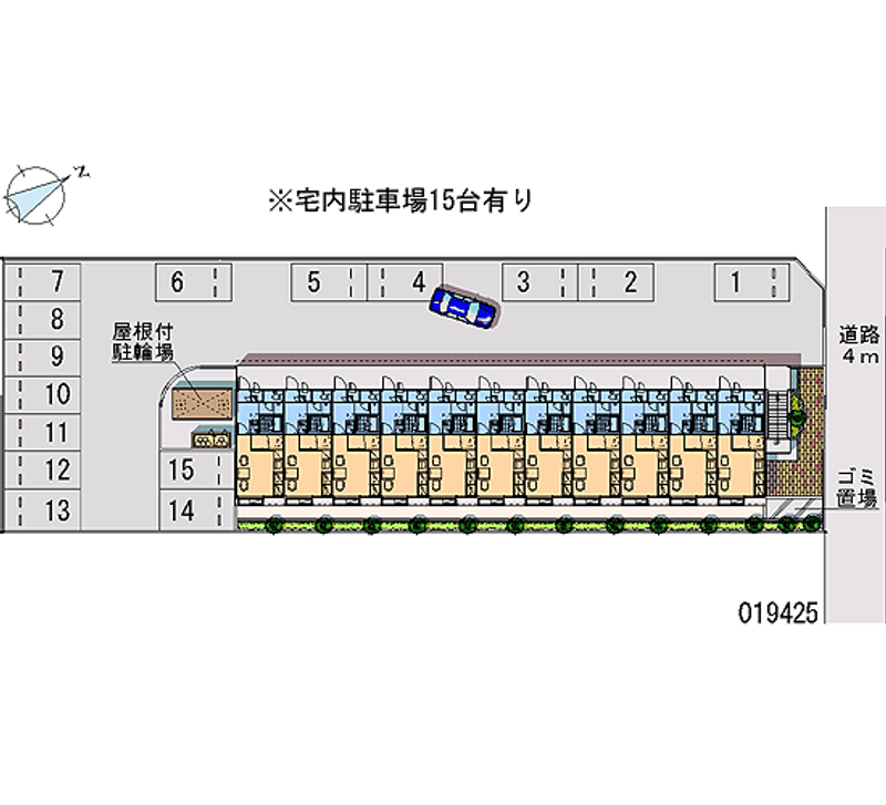 19425月租停车场