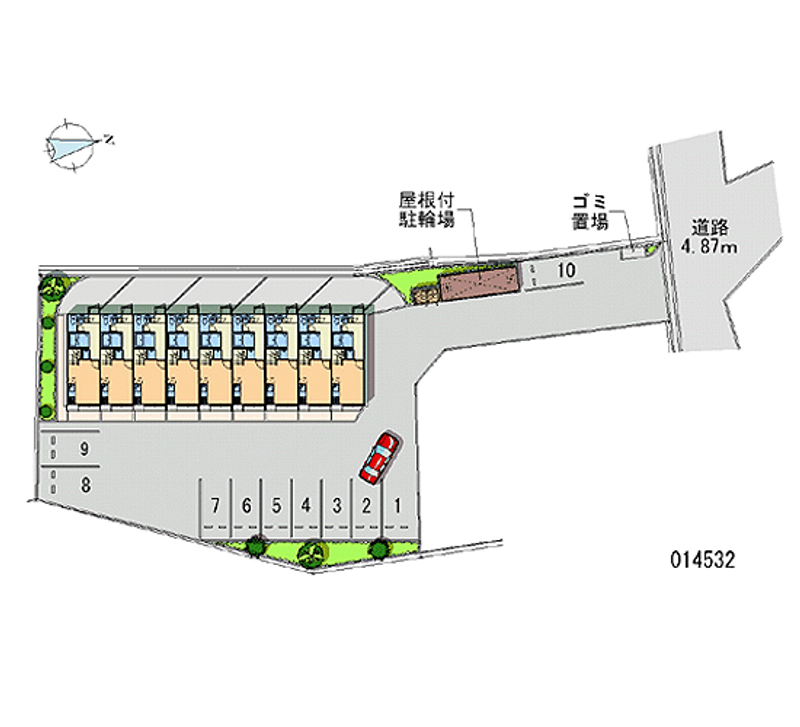 14532月租停車場