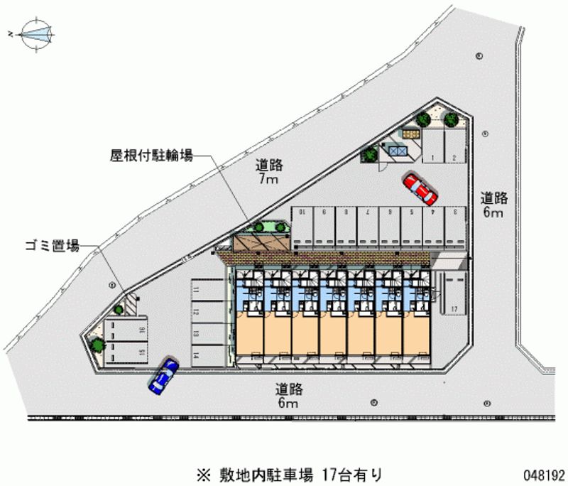 48192月租停車場