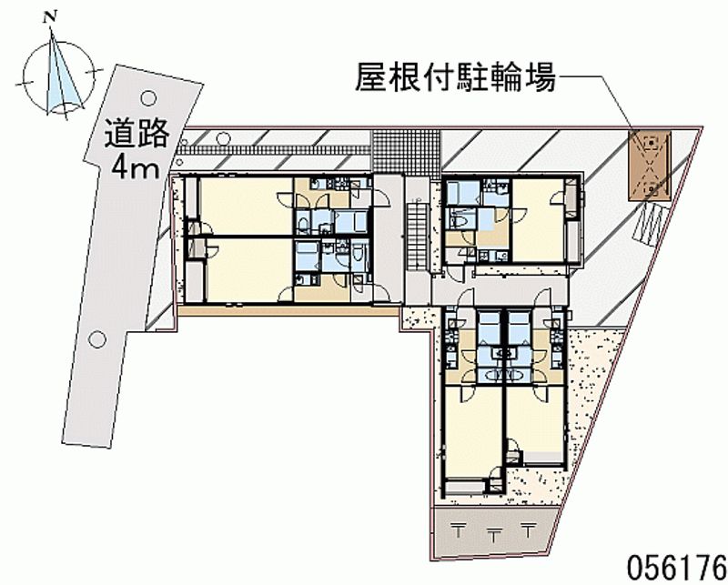 クレイノプレシアセイショウⅡ 区画図