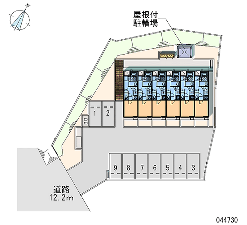 レオネクスト健在館 月極駐車場