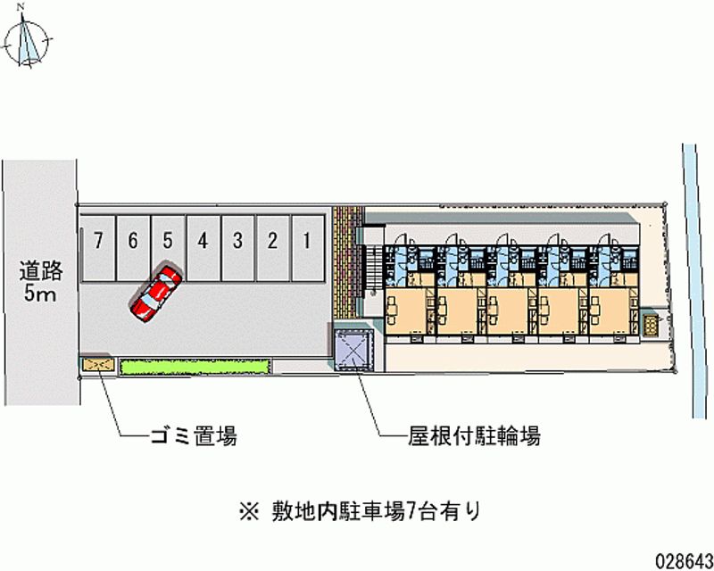 レオパレスヴンダバー 月極駐車場