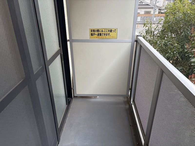 レオパレスＫウッズⅡ バルコニー