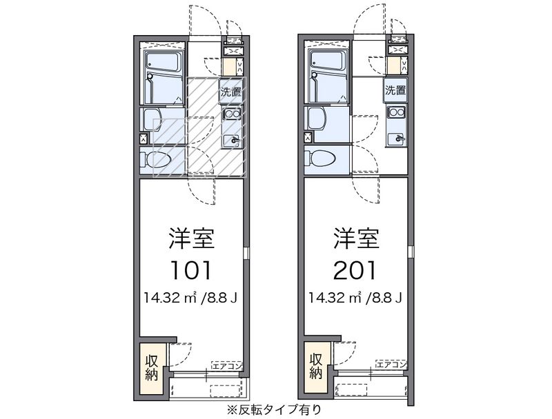ミランダイーゼル 間取図
