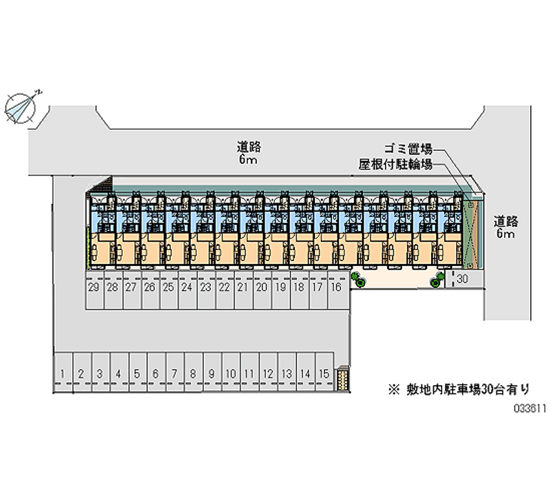 レオパレス浅江 月極駐車場