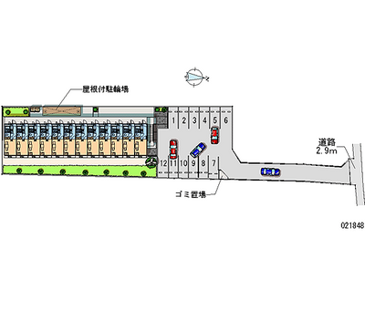 21848 bãi đậu xe hàng tháng