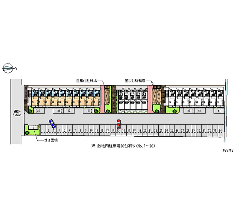 25718 bãi đậu xe hàng tháng