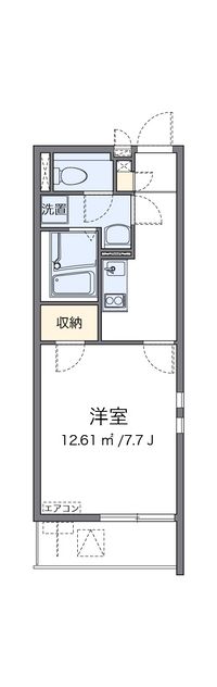 クレイノＬＩＴＴＬＥ　ＷＩＮＧ 間取り図