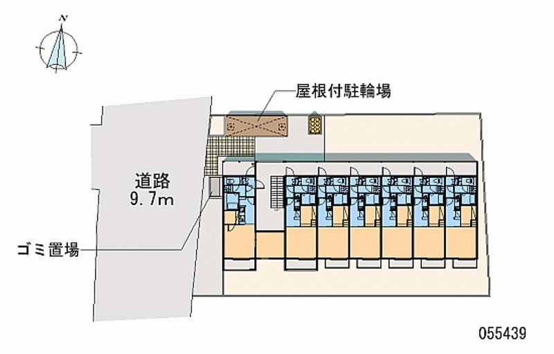 55439 Monthly parking lot