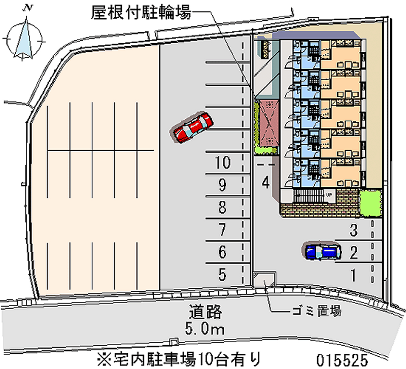 レオパレスＢｌｏｓｓｏｍ 月極駐車場