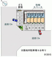 13015 Monthly parking lot