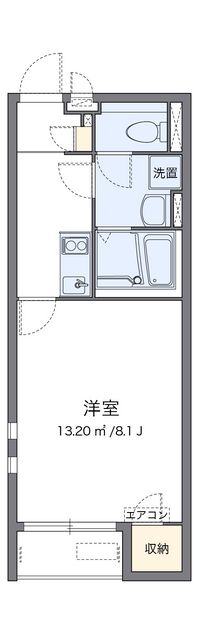 クレイノＪＩＮ 間取り図