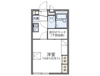 レオパレスセレンディピティ 間取り図