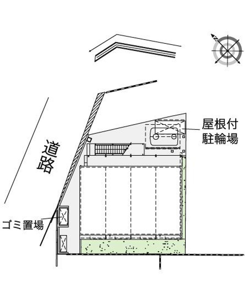 レオパレスコスモオーラ 配置図