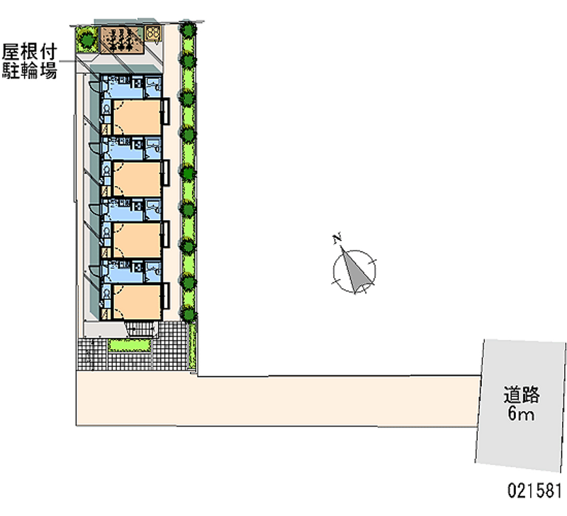 レオパレスアルブル 区画図