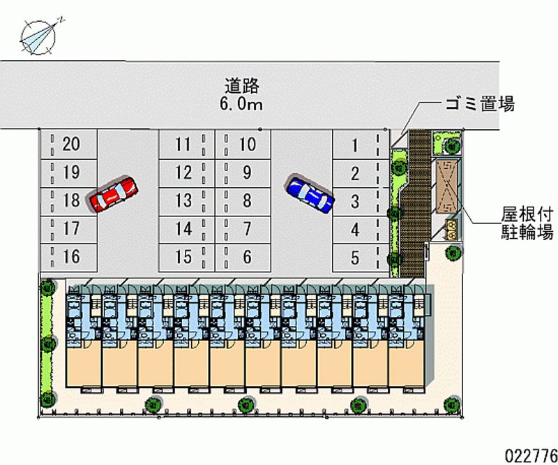 22776月租停車場